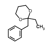 CAS 登录号：491860-01-6， 2-苄基-2-乙基-1,3-二恶烷