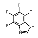 CAS 登录号：4920-46-1， 4,5,6,7-四氟-1H-苯并咪唑