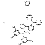 CAS 登录号：494227-31-5， 1,2,3,4,5-环戊烷五基化合物与1-[(1S)-1-[二(3,5-二甲基苯基)膦基]乙基]-2-[2-(二苯基膦基)苯基]-1,2,3,4,5-环戊烷五基,铁盐(1:1:1)