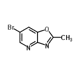 CAS 登录号：494747-09-0， 6-溴-2-甲基[1,3]恶唑并[4,5-b]吡啶