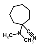 CAS 登录号：495078-24-5， 1-(二甲基氨基)环庚烷甲腈
