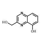 CAS 登录号：495411-63-7， 3-(羟基甲基)-5-喹喔啉醇
