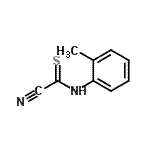 CAS 登录号：4955-83-3， 1-[(氰基硫代甲酰)氨基]-2-甲基苯