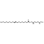 CAS 登录号：49553-76-6， 3-(2,3-二羟基丙氧基)-2-羟基丙基9-十八碳烯酸酯