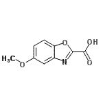 CAS 登录号：49559-68-4， 5-甲氧基-1,3-苯并恶唑-2-羧酸