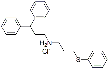 CAS#: 49566-00-9, (3,3-Diphenylpropyl)[3-(Phenylthio)Propyl]Ammonium Chloride