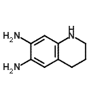 CAS 登录号：49572-38-5， 1,2,3,4-四氢-6,7-喹啉二胺