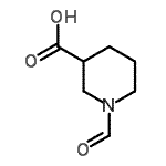 CAS 登录号：496057-38-6， 1-甲酰基-3-哌啶羧酸