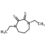 CAS 登录号：496859-80-4， 1,4-二乙基-1,4-二氮杂环庚-2,3-二硫酮