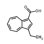 CAS 登录号：496926-71-7， 3-乙基-1-薁羧酸