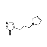 CAS 登录号：496961-37-6， 5-[3-(2,5-二氢-1H-吡咯-1-基)丙基]-1H-咪唑