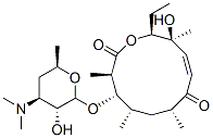 CAS 登录号：497-72-3， (2R,3S,7R,9S,10S,11R)-10-[(2S,3R,4S,6R)-4-二甲基氨基-3-羟基-6-甲基-四氢吡喃-2-基]氧基-2-乙基-3-羟基-3,7,9,11-四甲基-1-氧杂环十二碳-4-烯-6,12-二酮