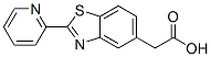 CAS#: 49701-98-6, 2-(2-Pyridin-2-Ylbenzothiazol-5-Yl)Acetic Acid