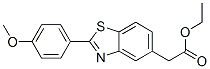 CAS#: 49702-17-2, 2-(4-Methoxyphenyl)-5-Benzothiazoleacetic Acid Ethyl Ester