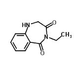 CAS 登录号：497066-81-6， 4-乙基-1H-1,4-苯并二氮杂卓-3,5(2H,4H)-二酮