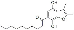 CAS 登录号:49710-89-6, 6-癸酰-2,3-二甲基-4,7-苯并呋喃二醇
