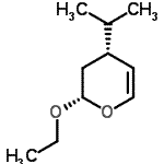 CAS 登录号：497161-63-4， (2S,4R)-2-乙氧基-4-异丙基-3,4-二氢-2H-吡喃