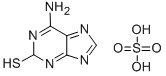 CAS#: 49722-97-6, 1,7-Dihydro-2H-Adenine-2-Thione Sulphate