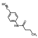 CAS 登录号：497256-84-5， N-(4-乙炔基苯基)丁酰胺