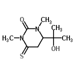 CAS 登录号：49785-98-0， 4-(2-羟基-2-丙基)-1,3-二甲基-6-噻吩基氧代四氢-2(1H)-嘧啶酮