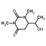 CAS 登录号：49785-99-1， 4-(1-羟基乙基)-1,3-二甲基-6-噻吩基氧代四氢-2(1H)-嘧啶酮