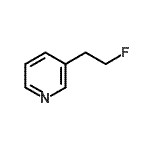 CAS 登录号：497914-03-1， 3-(2-氟乙基)吡啶