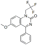 CAS 登录号:49830-89-9, 6-甲氧基-4-苯基-1-(2,2,2-三氟乙基)-2-(1H)-喹唑啉酮