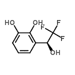 CAS 登录号：499202-24-3， 3-[(1S)-2,2,2-三氟-1-羟基乙基]-1,2-苯二酚