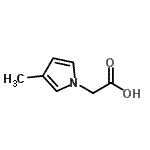 CAS 登录号：499214-62-9， (3-甲基-1H-吡咯-1-基)乙酸