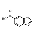 CAS 登录号：499769-91-4， 1,3-苯并噻唑-6-基硼酸