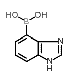 CAS 登录号：499769-95-8， 1H-苯并咪唑-4-基硼酸