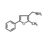 CAS 登录号：499770-72-8， 1-(2-甲基-5-苯基-3-呋喃基)甲胺