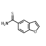 CAS 登录号：499770-74-0， 1-苯并呋喃-5-硫代甲酰胺