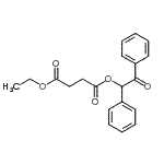 CAS 登录号：499785-49-8， 乙基2-氧代-1,2-二苯基乙基琥珀酸盐