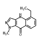 CAS#: 499790-74-8, 5-Ethyl-1-Methyl-1,4-Dihydro-9H-Pyrazolo[4,3-b]Quinolin-9-One