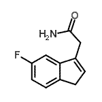 CAS 登录号：500167-09-9， 2-(5-氟-1H-茚-3-基)乙酰胺