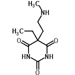 CAS 登录号：500291-34-9， 5-乙基-5-[2-(甲基氨基)乙基]-2,4,6(1H,3H,5H)-嘧啶三酮