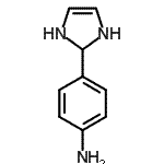 CAS 登录号：500301-55-3， 4-(2,3-二氢-1H-咪唑-2-基)苯胺