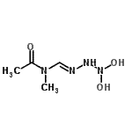 CAS 登录号：500335-81-9， N-[(E)-(3,3-二羟基三氮杂n亚基)甲基]-N-甲基乙酰胺