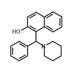 CAS#: 500352-92-1, 1-[Phenyl(1-Piperidinyl)Methyl]-2-Naphthol
