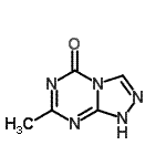 CAS 登录号：500538-69-2， 7-甲基[1,2,4]三唑并[4,3-a][1,3,5]三嗪-5(1H)-酮