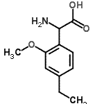 CAS 登录号：500695-58-9， 氨基(4-乙基-2-甲氧基苯基)乙酸
