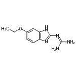 CAS 登录号：500863-18-3， 2-(6-乙氧基-1H-苯并咪唑-2-基)胍
