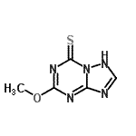 CAS 登录号：500892-61-5， 5-甲氧基[1,2,4]三唑并[1,5-a][1,3,5]三嗪-7(1H)-硫酮