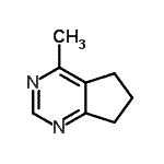 CAS#: 500893-45-8, 4-Methyl-6,7-Dihydro-5H-Cyclopenta[d]Pyrimidine