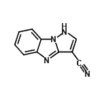 CAS 登录号：501014-85-3， 1H-吡唑并[1,5-a]苯并咪唑-3-甲腈