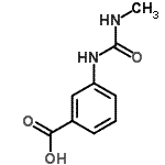 CAS 登录号：501646-90-8， 3-[(甲基氨基甲酰)氨基]苯甲酸