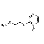 CAS 登录号：501688-80-8， 2-(2-甲氧基乙氧基)吡嗪1-氧化物