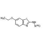 CAS 登录号：501935-65-5， 6-乙氧基-N-亚硝基-1,3-苯并噻唑-2-胺