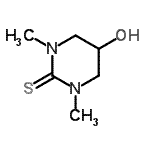 CAS 登录号：502188-01-4， 5-羟基-1,3-二甲基四氢-2(1H)-嘧啶硫酮